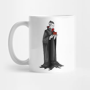 Vampire Halloween Cake Mug